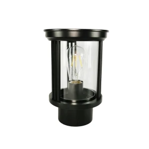 Ivy czarna wys. 25cm. E27 IP23 Lampa ogrodowa stojąca