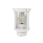 Ivy biała wys. 25cm. E27 IP23 Lampa ogrodowa stojąca