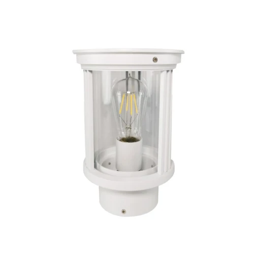Lampa ogrodowa stojąca Ivy biała wys. 25cm. E27