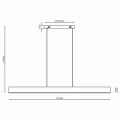 Lampa wisząca BERNADETTA White LED 20W 4000K