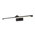 Kinkiet łazienkowy uchylny nad lustro Blou czarny szer. 58cm. LED 11W 4000K