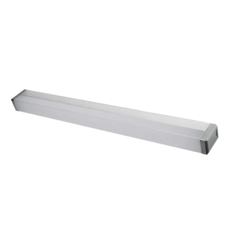 Kinkiet łazienkowy nad lustro Tub prostokątna aluminium szer. 59cm. LED 14W 3000K IP44