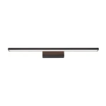 Blou czarny szer. 61cm. LED 12W 3000K Kinkiet łazienkowy nad lustro