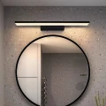 Kinkiet łazienkowy nad lustro Blou czarny szer. 61cm. LED 12W 3000K