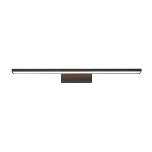 Kinkiet łazienkowy nad lustro Blou czarny szer. 61cm. LED 12W 4000K