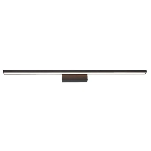 Kinkiet łazienkowy nad lustro Blou czarny szer. 81cm. LED 16W 4000K