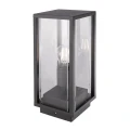 Lampa ogrodowa stojąca Glass antracyt wys. 35cm. E27 IP54