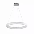 Lampa wisząca ściemnialna Lux &amp; Belle chrom ø60cm. Dim. LED 37W 3000K