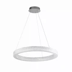 Lux & Belle chrom ø60cm. Dim. LED 37W 3000K Lampa wisząca ściemnialna