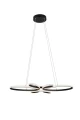 Lampa wisząca ściemnialna FLY czarny LED 3 step dim. 32W 4000K