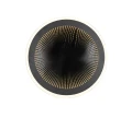 Lampa sufitowa ściemnialna z pilotem GLACE czarny LED 3 step dim. | dim. 21,5W 2700-6500K