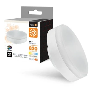 Żarówka LED GX53 9W 4000K barwa neutralna