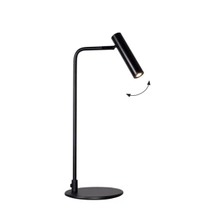 Clio czarny mat LED 4W 3000K Lampa stołowa regulowany kierunek światła