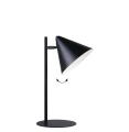 Lampa stołowa. Regulowany kierunek świecenia Senik czarny E27