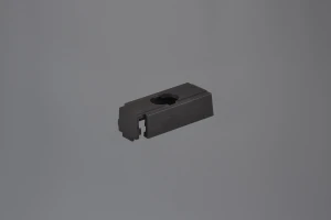 DUOLINE COVER - Element systemu szynowego - kolor czarny