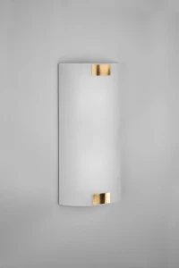 PURA - Nowoczesna lampa ścienna 2xE27 - kolor złoty i odcienie złota