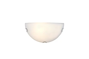 LANA - Klasyczna lampa ścienna 1xE27 - kolor biały