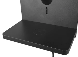 COMFORT - Nowoczesna lampa ścienna 1xE14 - kolor czarny