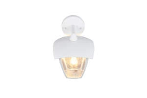 VENTA IP44 - Zewnętrzna lampa ścienna 1xE27 - kolor biały