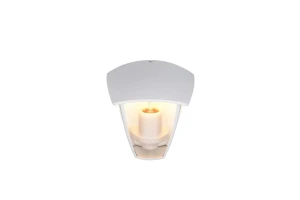 VENTA IP44 - Zewnętrzna lampa ścienna 1xE27 - kolor biały