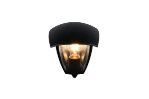 VENTA IP44 - Zewnętrzna lampa ścienna 1xE27 - kolor czarny