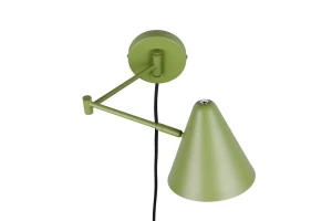 COSIMA - Nowoczesna lampa ścienna 1xE14 - kolor zielony