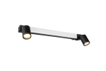 ENRICO IP44 - Nowoczesna lampa ścienna 1xLED zintegrowany 2300-3000-4000K - kolor czarny