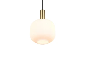 DIVA - Wisząca lampa nowoczesna 1xE27 - kolor złoty i odcienie złota