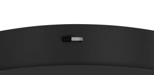 BAXTER - Nowoczesna lampa wisząca 1xLED zintegrowany 2300+3000+4000K - kolor czarny