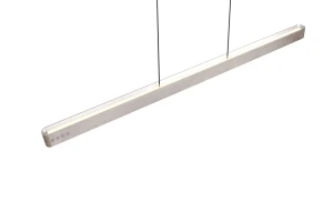 DONEGAL - Nowoczesna lampa wisząca 1xLED zintegrowany 2700 - 6500K - kolor srebrny i odcienie srebra