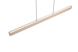 DONEGAL - Nowoczesna lampa wisząca 1xLED zintegrowany 2700 - 6500K - kolor beżowy