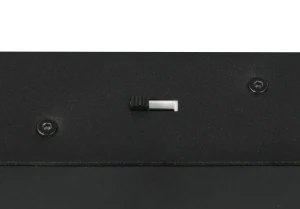 KEATON - Nowoczesna lampa wisząca 1xLED zintegrowany 2300-3000-4000K - kolor czarny