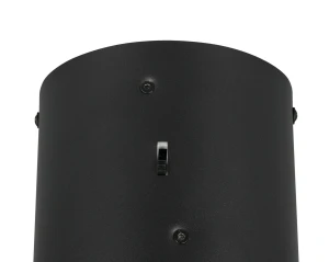 KEATON - Nowoczesna lampa wisząca 1xLED zintegrowany 2300-3000-4000K - kolor czarny