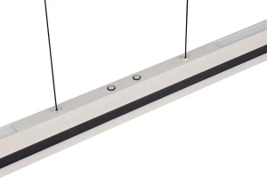 EMERSON - Nowoczesna lampa wisząca 1xLED zintegrowany 2700-5000K - kolor szary i odcienie szarości