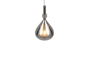 ALDEA - Wisząca lampa nowoczesna 1xE14 - kolor biały