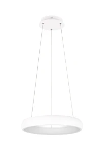 CARDONA 46 - Nowoczesna lampa wisząca 1xLED zintegrowany 2300-3000-4000K - kolor biały