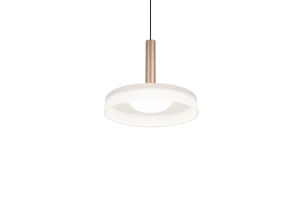 CELESTE - Nowoczesna lampa wisząca 1xLED zintegrowany 3000K - kolor brązowy i odcienie brązu