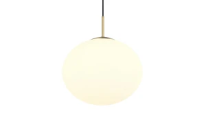 FOMENTO - Wisząca lampa nowoczesna 1xE27 - kolor złoty i odcienie złota