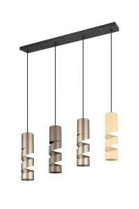 STREAM - Wisząca lampa nowoczesna 4xGU10