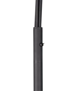 MARLEY - Lampa podłogowa 5xGU10 - kolor czarny