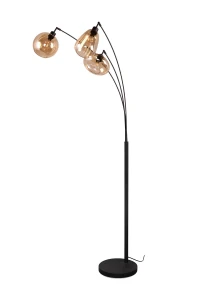 LUMINA - Lampa podłogowa 3xE14 - kolor czarny