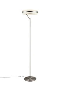 DIOS - Lampa podłogowa 1xLED zintegrowany 2300-4000K - kolor srebrny i odcienie srebra