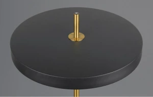 KEATON - Lampa podłogowa 1xLED zintegrowany 2300-4000K - kolor czarny