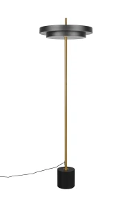 KEATON - Lampa podłogowa 1xLED zintegrowany 2300-4000K - kolor czarny