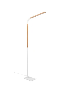 NORRIS - Lampa podłogowa 1xLED zintegrowany 3000K - kolor biały
