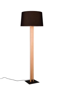 RAHUL - Lampa podłogowa 1xE27 - kolor czarny