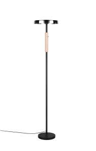 CELESTE - Lampa podłogowa 1xLED zintegrowany 3000K - kolor czarny
