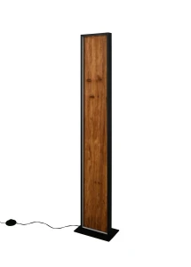 KALEA - Lampa podłogowa 1xLED zintegrowany 3000K - kolor drewno jasne i ciemne