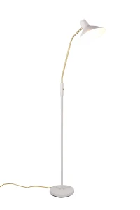 TRAVELLER - Lampa podłogowa 1xE27 - kolor szary i odcienie szarości