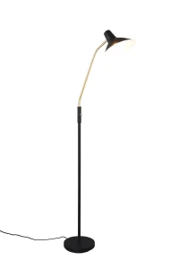 TRAVELLER - Lampa podłogowa 1xE27 - kolor czarny